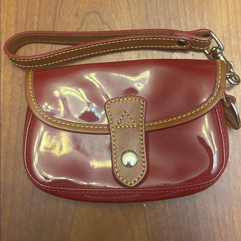 Dooney & Bourke Preppy Oncour Cabriolet Flap Wristlet